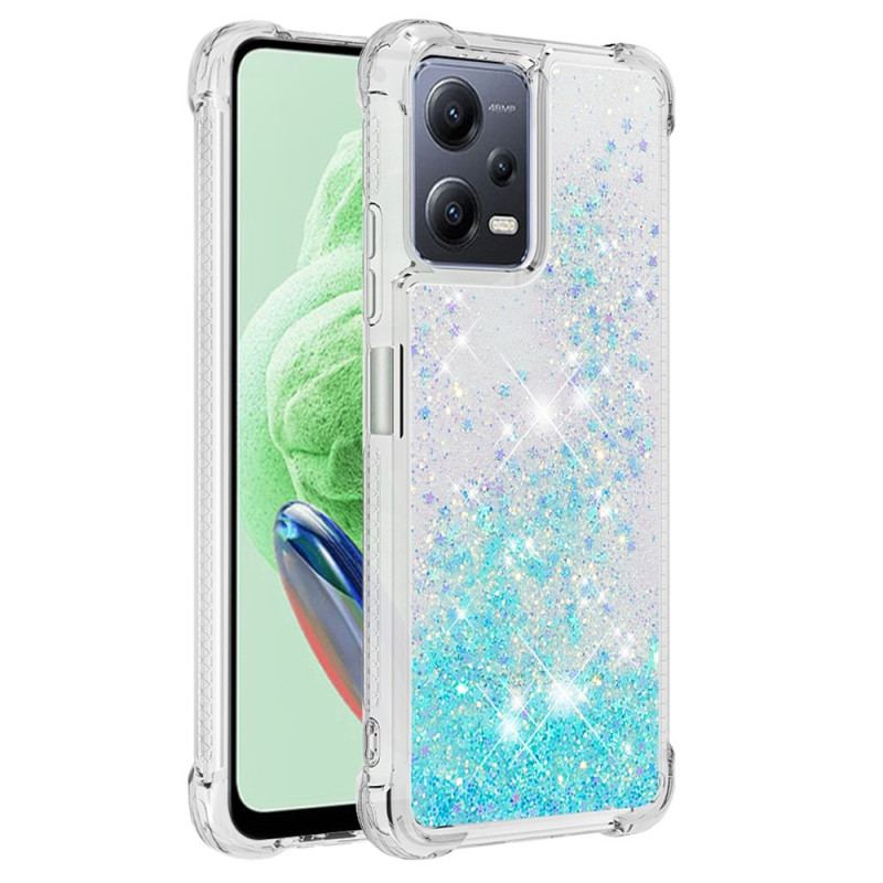 Capa Para Xiaomi Redmi Note 12 5G Lantejoulas Coloridas