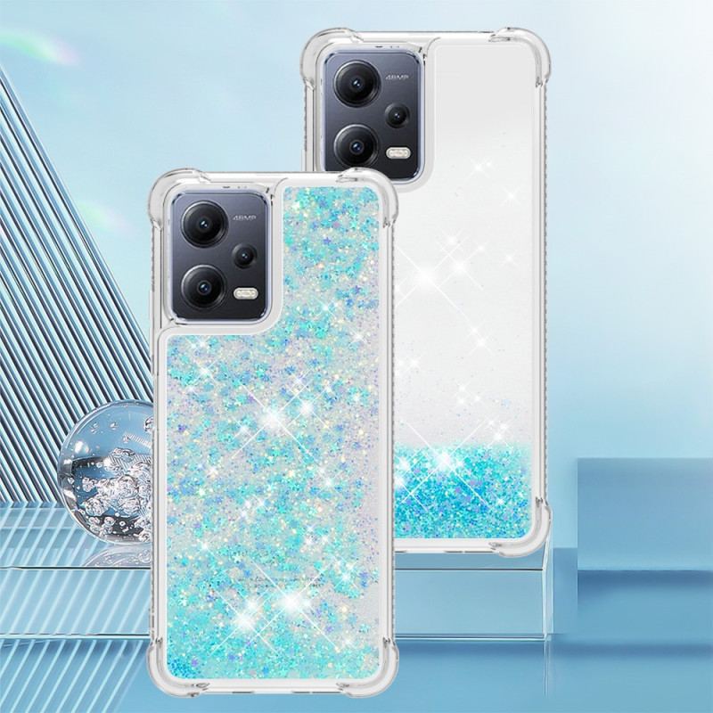 Capa Para Xiaomi Redmi Note 12 5G Lantejoulas Coloridas