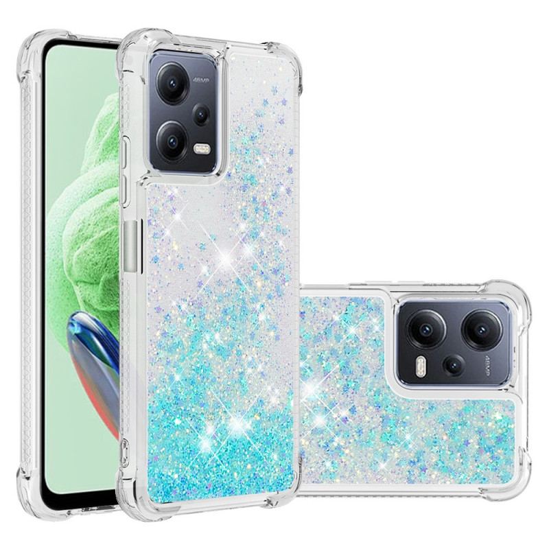 Capa Para Xiaomi Redmi Note 12 5G Lantejoulas Coloridas