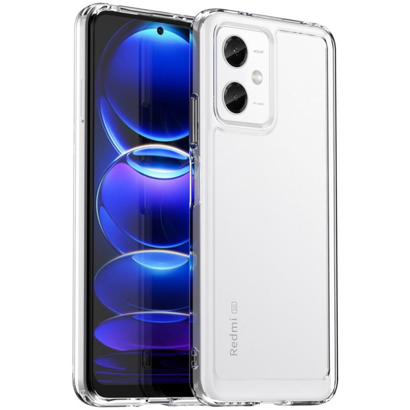 Capa Para Xiaomi Redmi Note 12 5G Série Doce Transparente