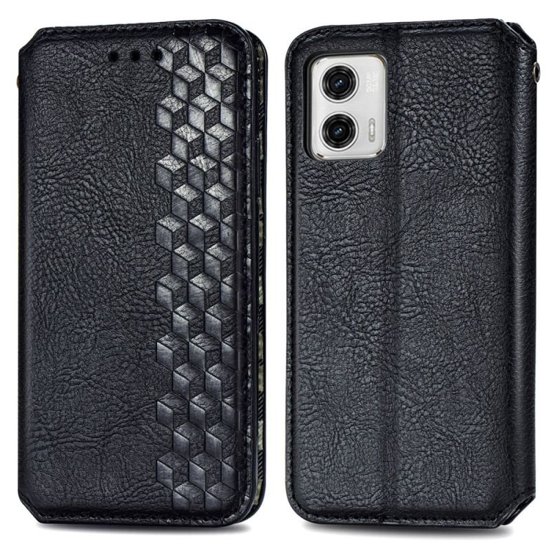 Capa De Celular Para Moto G73 5G Flip Padrão 3d