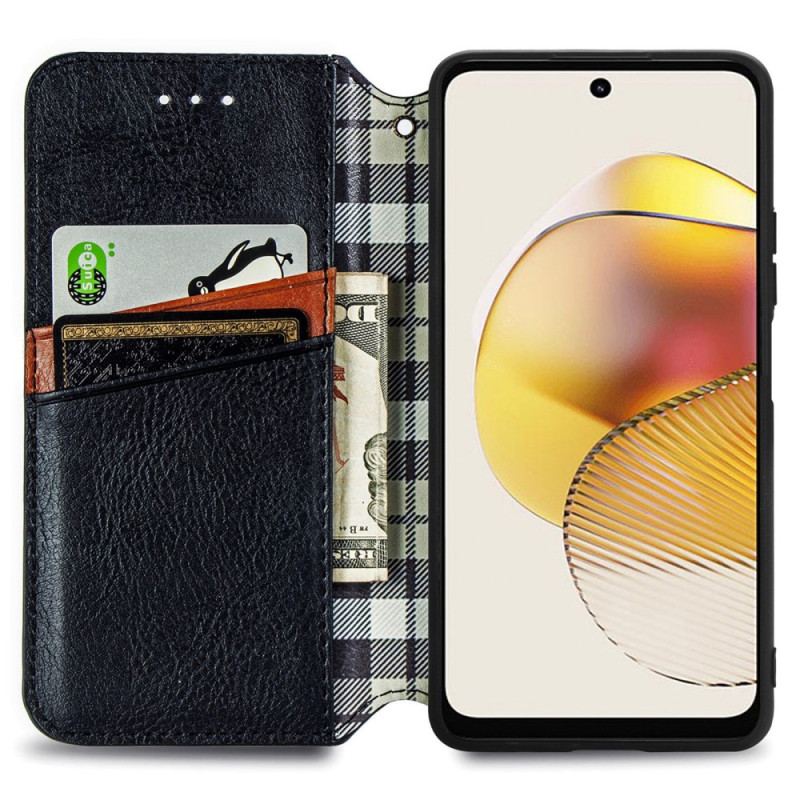 Capa De Celular Para Moto G73 5G Flip Padrão 3d