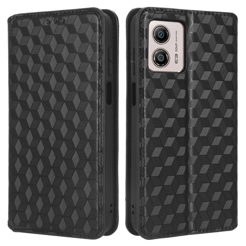 Capa De Celular Para Moto G73 5G Flip Padrão 3d