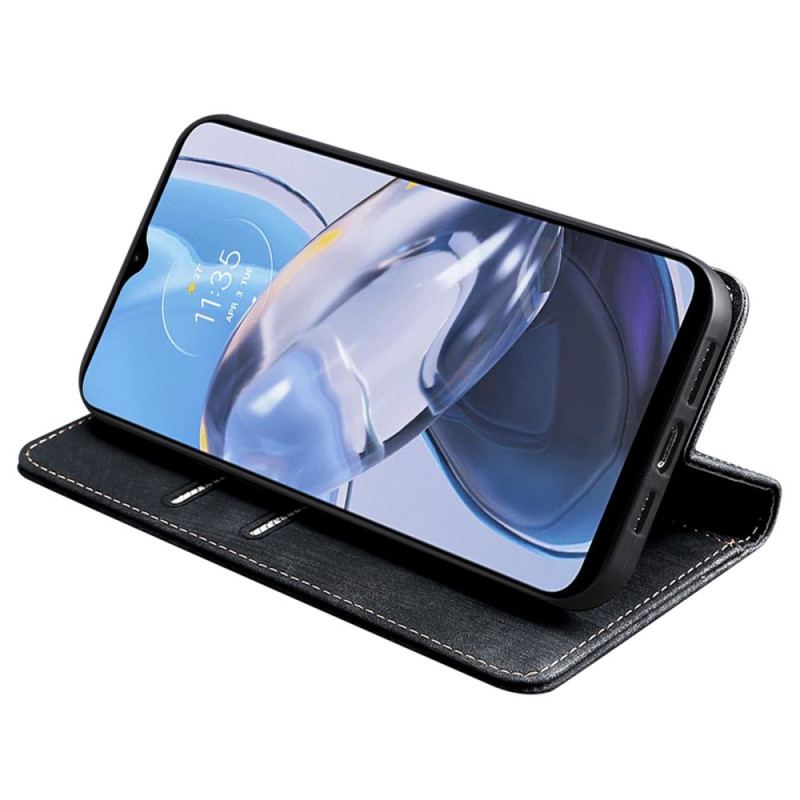 Capa De Celular Para Moto G73 5G Flip Retrô