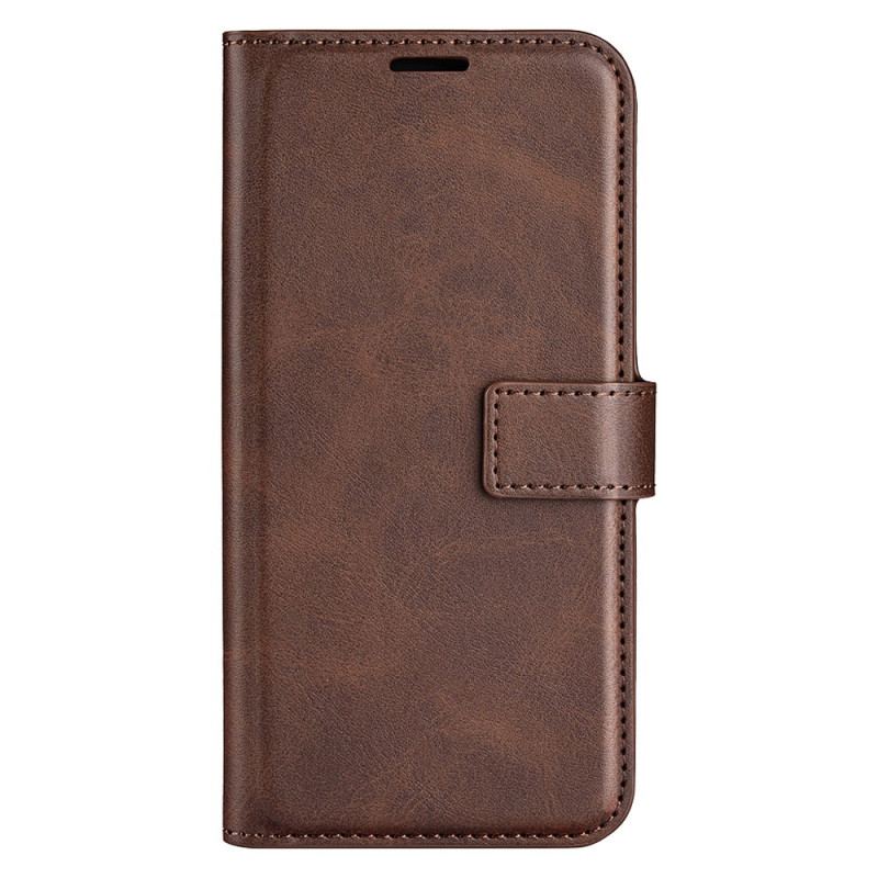 Capa Flip Para Moto G73 5G Efeito Couro