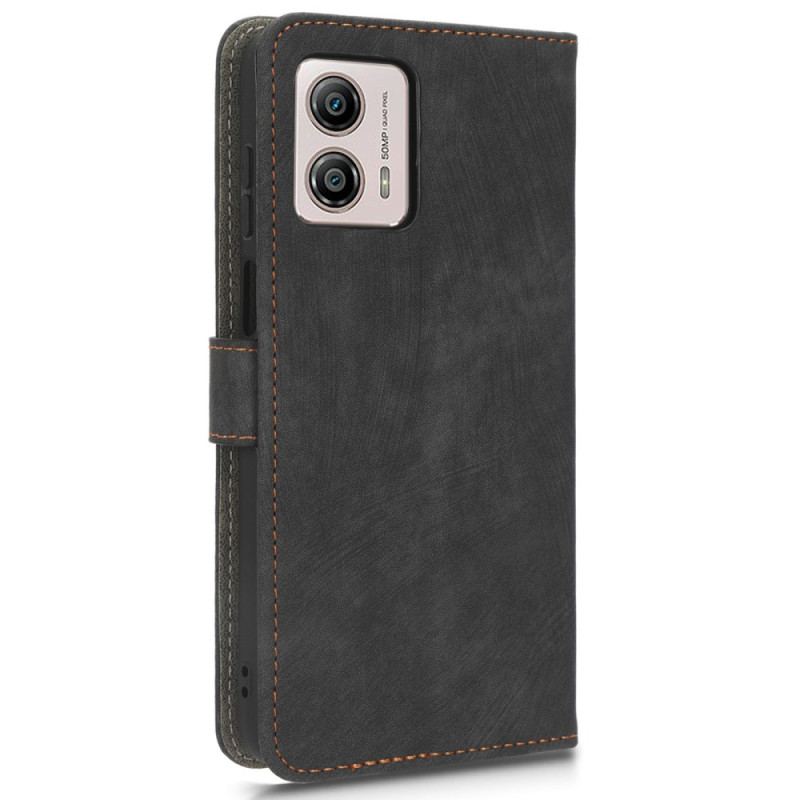 Capa Flip Para Moto G73 5G Rfid Clássico