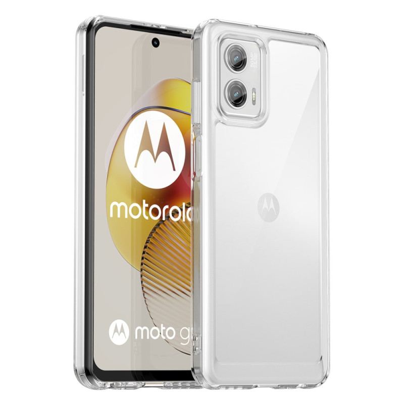 Capa Para Moto G73 5G Híbrido Transparente