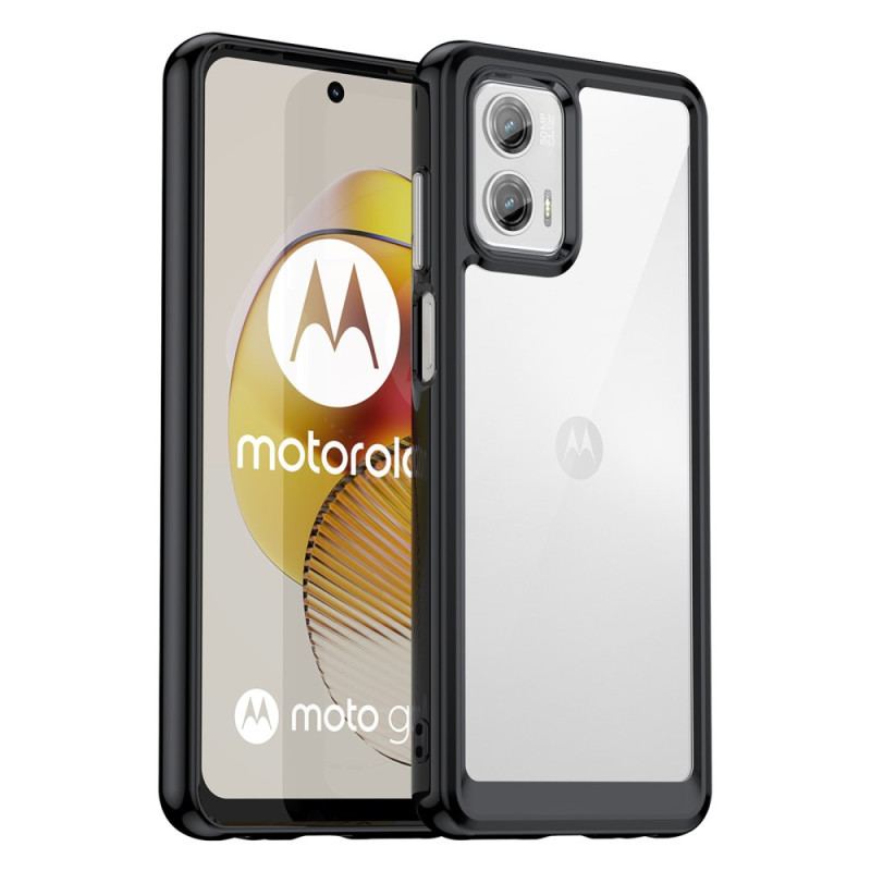 Capa Para Moto G73 5G Híbrido Transparente