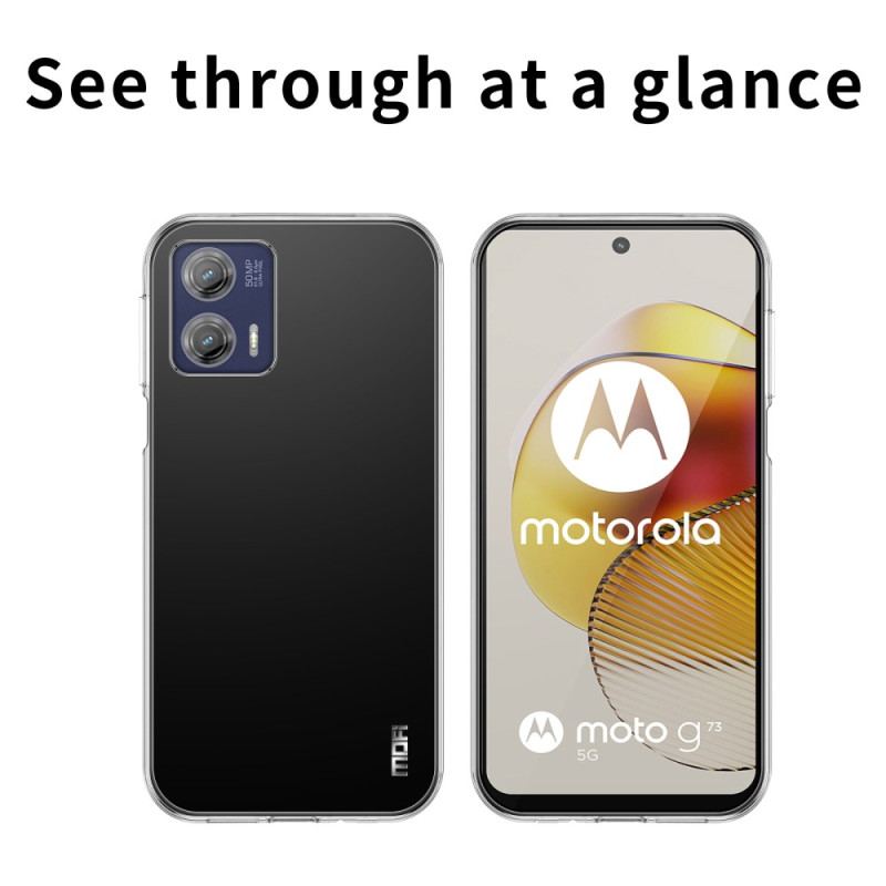 Capa Para Moto G73 5G Mofi Transparente