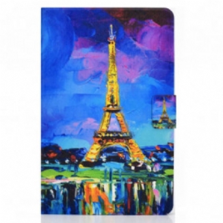 Capa Flip Para Huawei MatePad New Torre Eiffel