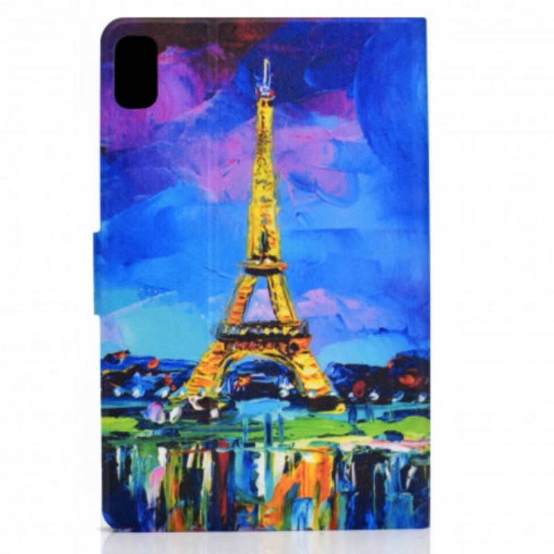 Capa Flip Para Huawei MatePad New Torre Eiffel