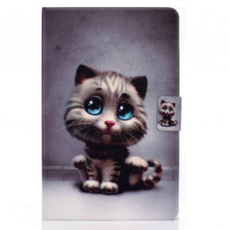 Capa Folio Para Huawei MatePad New Gato Fofo