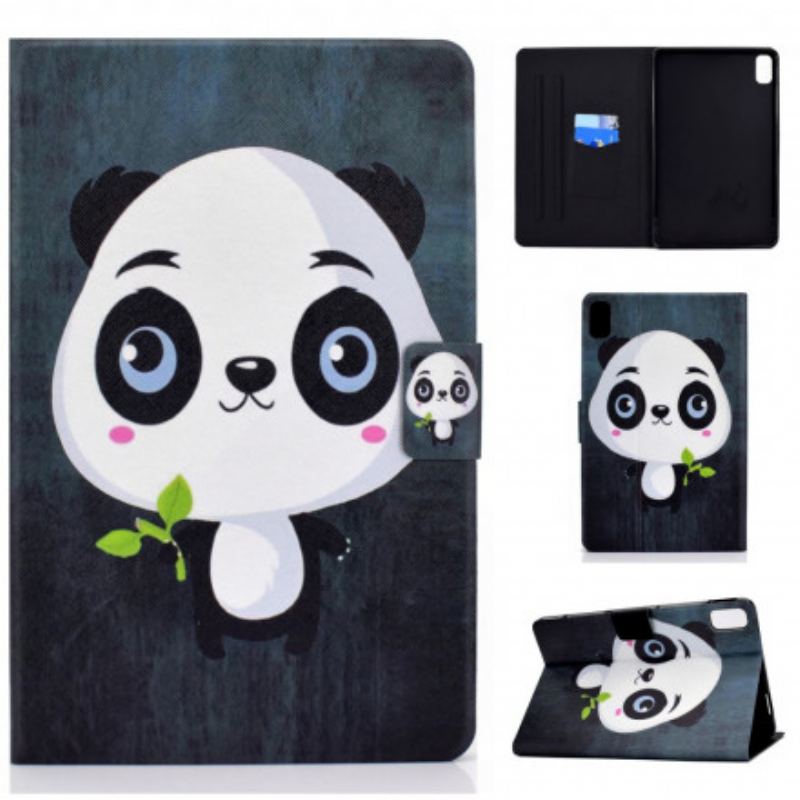 Capa Folio Para Huawei MatePad New Pequeno Panda