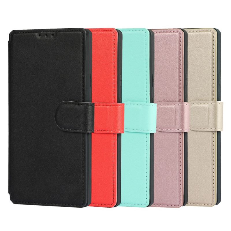 Capa De Couro Para Google Pixel 4A De Cordão Pulseira De Couro Falso