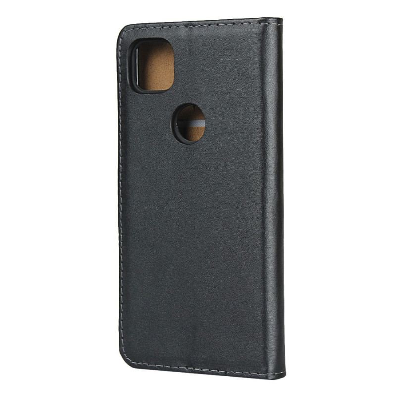 Capa Em Pele Para Google Pixel 4A Couro Legitimo