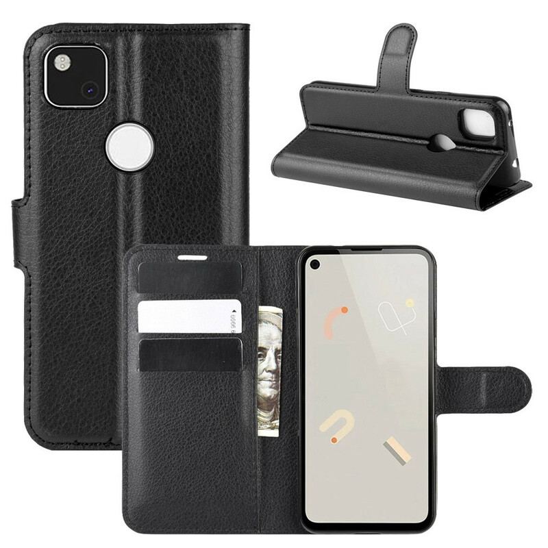 Capa Flip Para Google Pixel 4A Clássico