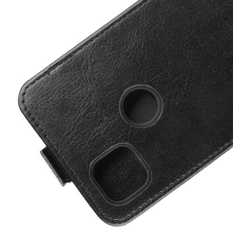 Capa Flip Para Google Pixel 4A De Couro Dobrável