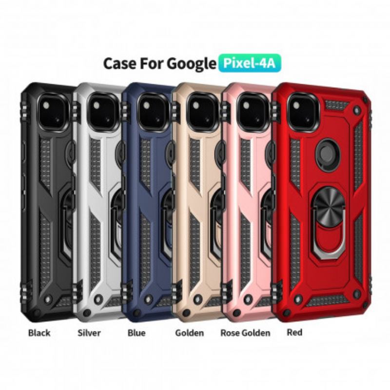 Capa Para Google Pixel 4A Anel Premium