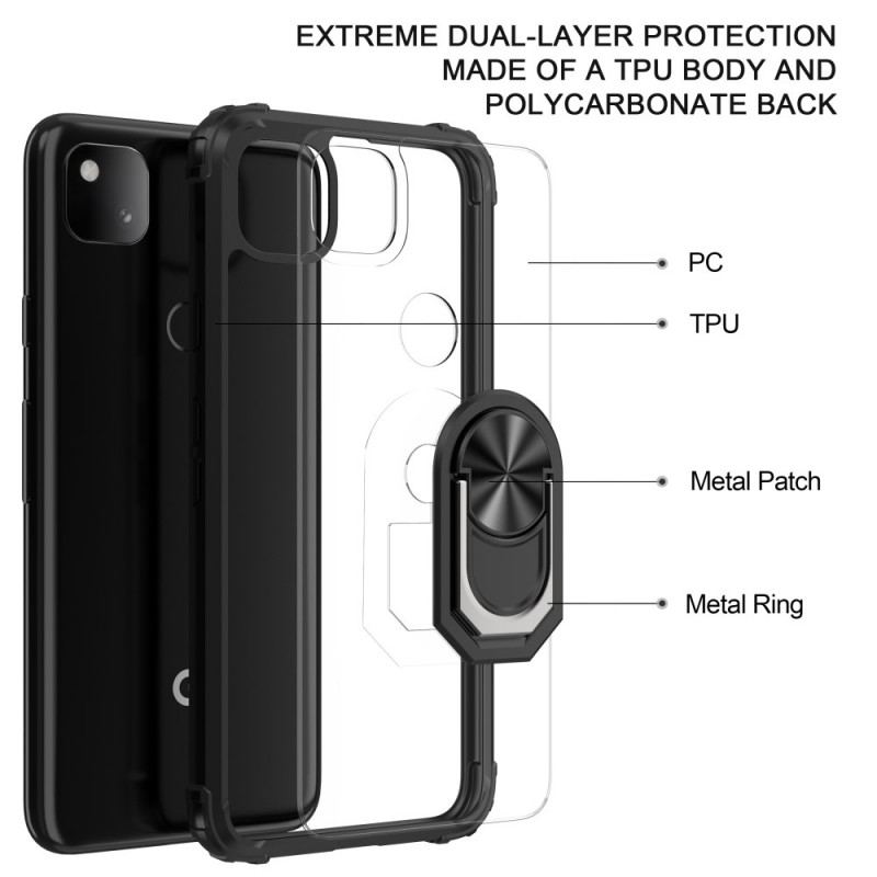 Capa Para Google Pixel 4A Cantos Reforçados Com Acrílico