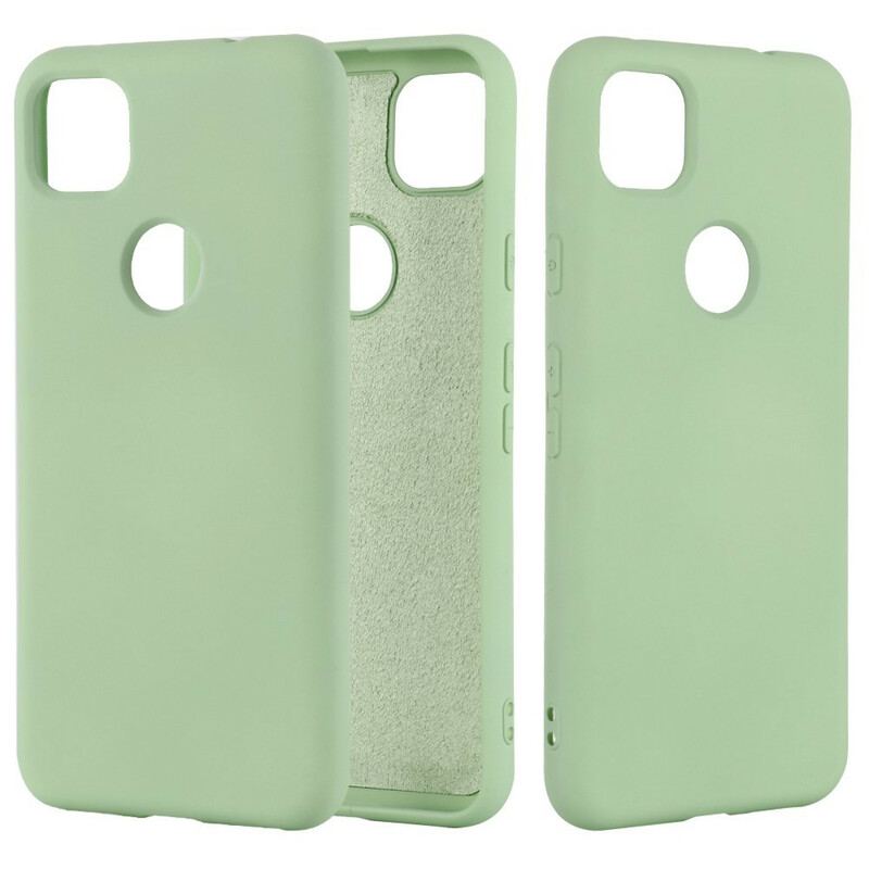 Capa Para Google Pixel 4A Design De Silicone Líquido