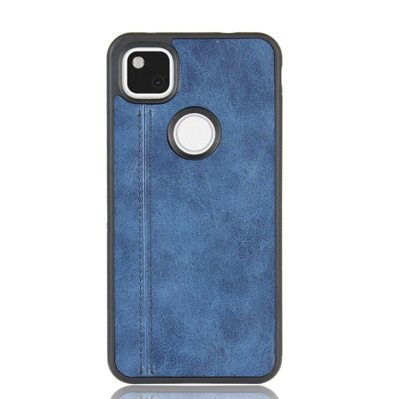 Capa Para Google Pixel 4A Efeito Couro Couture