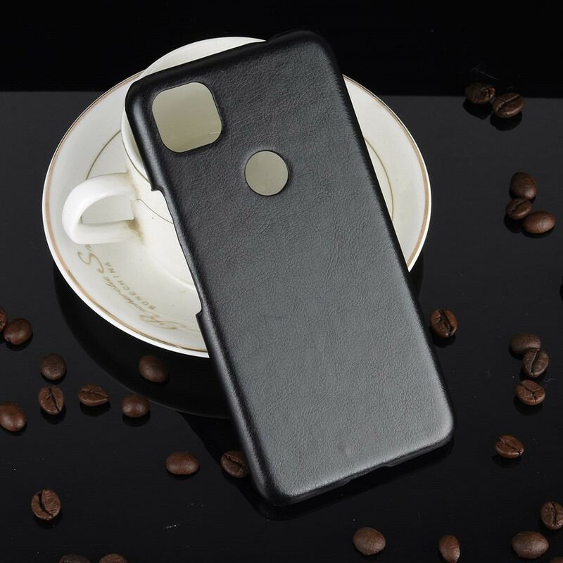 Capa Para Google Pixel 4A Efeito Couro De Desempenho Lichia