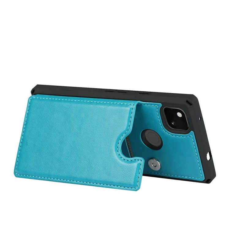 Capa Para Google Pixel 4A Suporte Para Cartão E Cordão