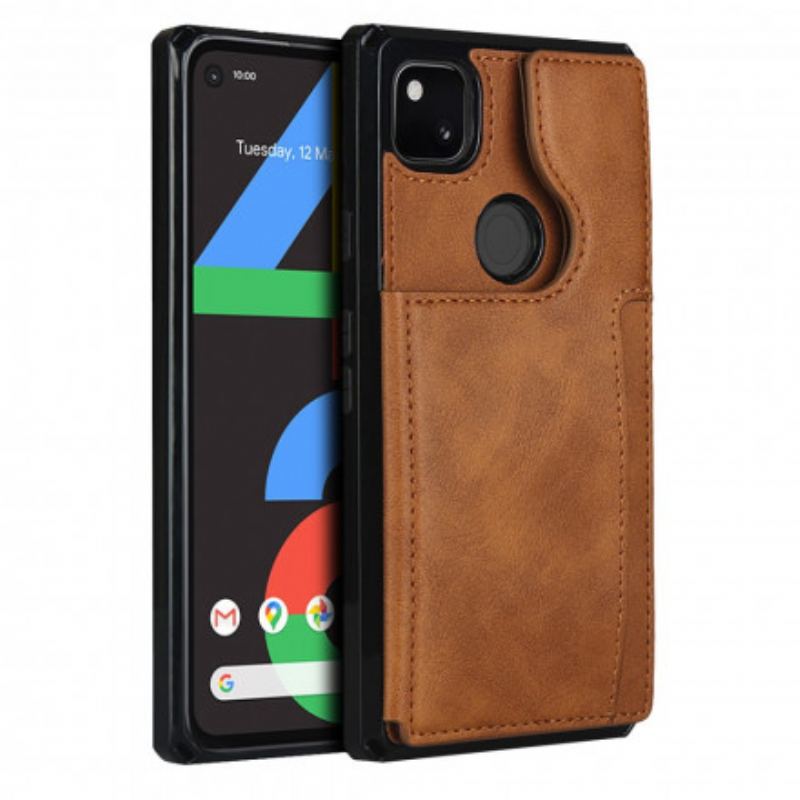 Capa Para Google Pixel 4A Suporte Para Cartão E Cordão