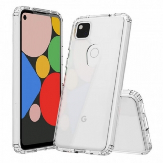 Capa Para Google Pixel 4A Transparente E Acrílico