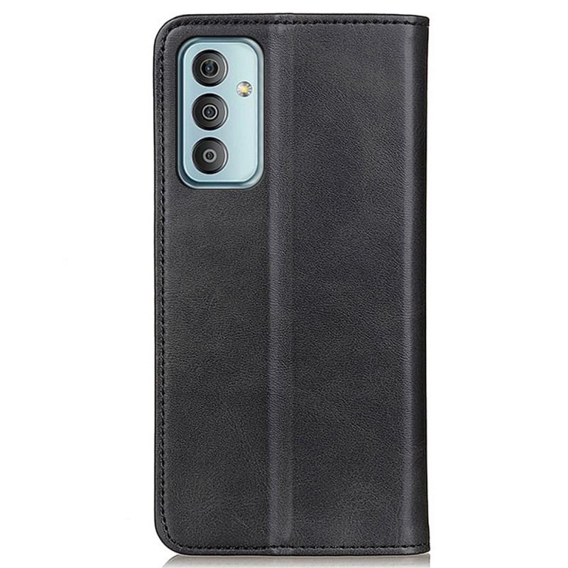 Capa De Celular Para Samsung Galaxy M13 Flip Couro Rachado