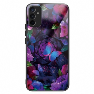 Capa De Celular Para Samsung Galaxy M13 Variação De Borboletas De Vidro Temperado