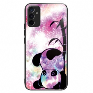 Capa De Celular Para Samsung Galaxy M13 Vidro Temperado Panda