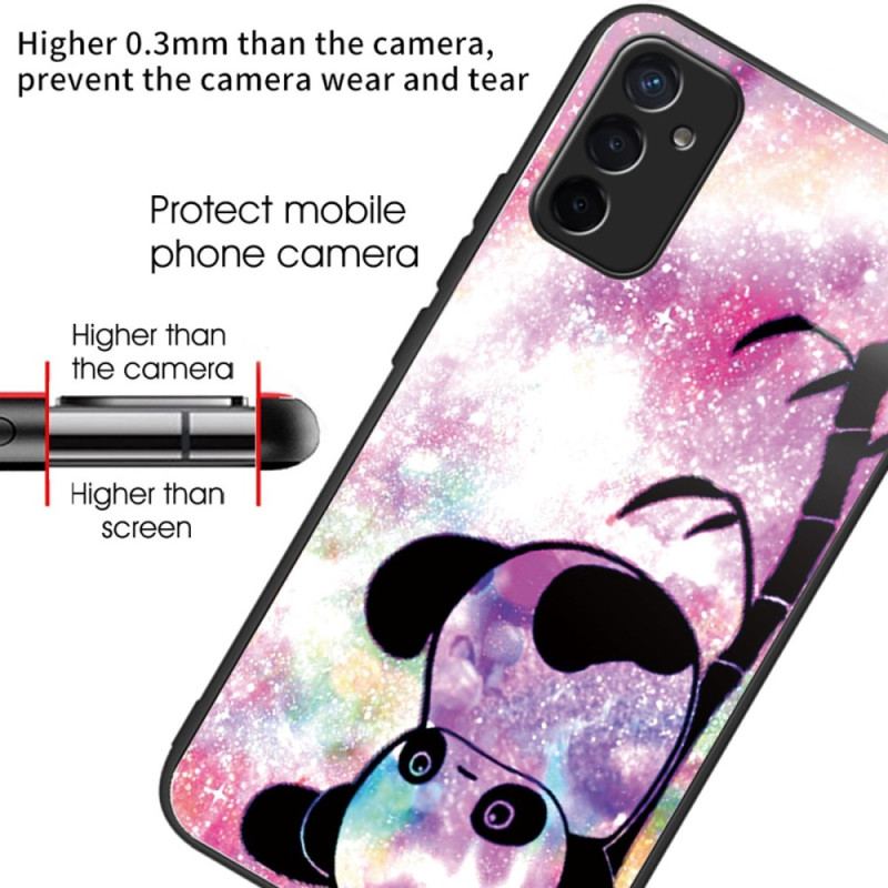 Capa De Celular Para Samsung Galaxy M13 Vidro Temperado Panda