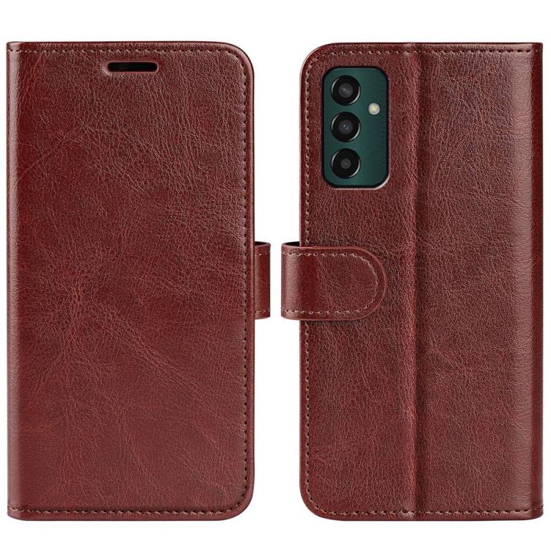 Capa Em Pele Para Samsung Galaxy M13 Estilo Retrô De Couro