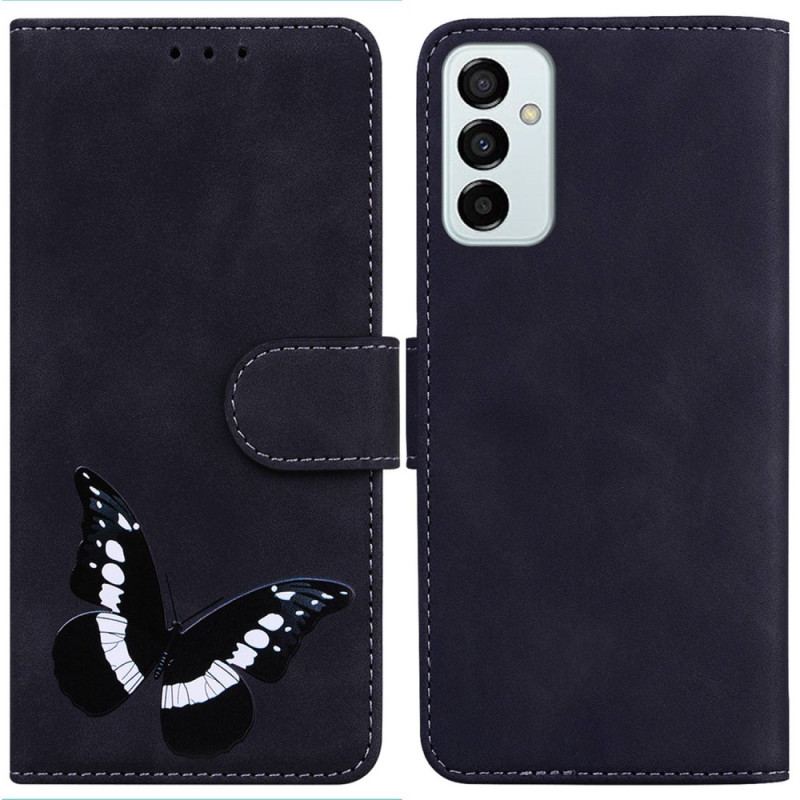 Capa Flip Para Samsung Galaxy M13 Borboleta