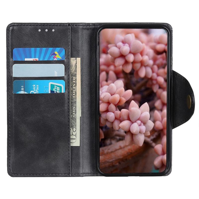 Capa Flip Para Samsung Galaxy M13 Botão De Fecho