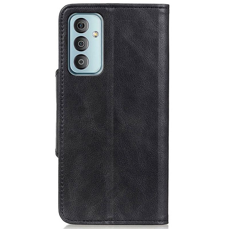 Capa Flip Para Samsung Galaxy M13 Botão De Fecho