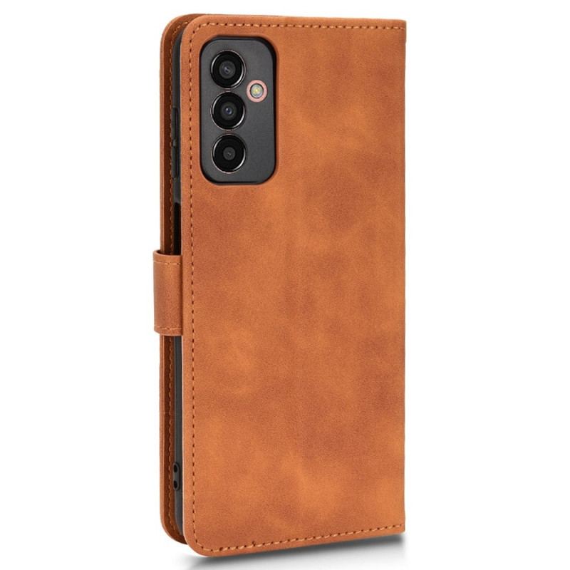 Capa Flip Para Samsung Galaxy M13 De Cordão Imitação De Couro Com Alça