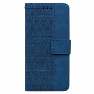 Capa Flip Para Samsung Galaxy M13 De Cordão Padrão De Tiras