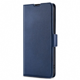 Capa Flip Para Samsung Galaxy M13 Couro Falso Ultrafino