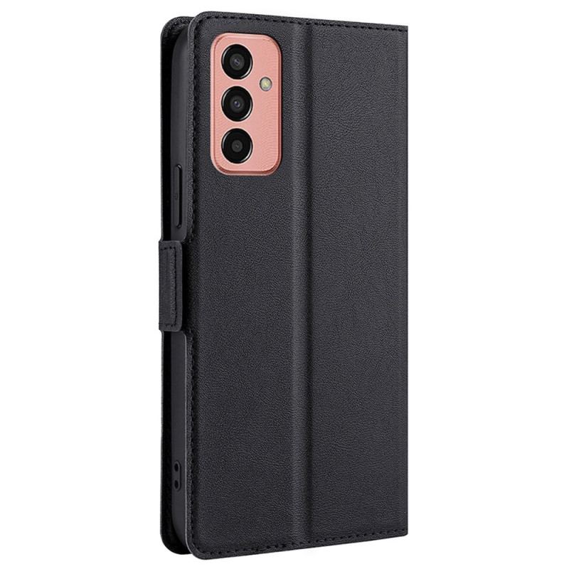 Capa Flip Para Samsung Galaxy M13 Couro Falso Ultrafino