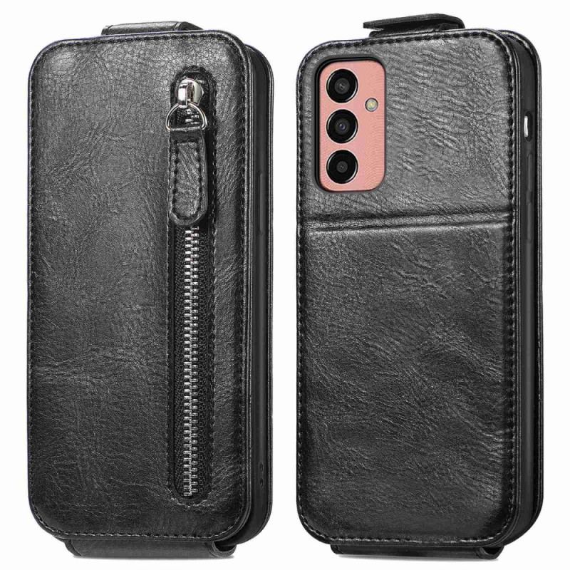 Capa Flip Para Samsung Galaxy M13 De Couro Porta-moedas Com Aba Vertical