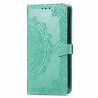 Capa Flip Para Samsung Galaxy M13 Mandala Vintage