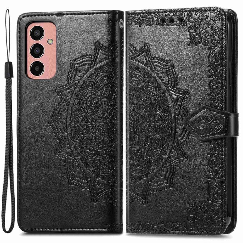 Capa Flip Para Samsung Galaxy M13 Mandala Vintage