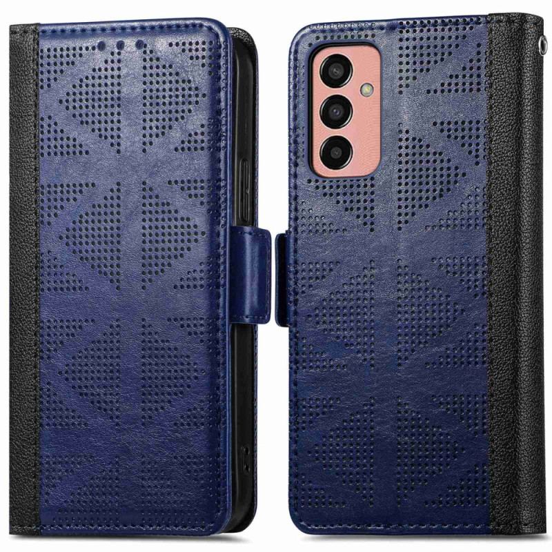 Capa Folio Para Samsung Galaxy M13 Desenho Cruzado