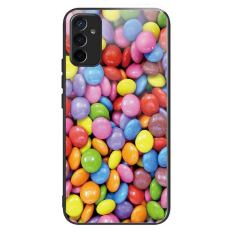 Capa Para Samsung Galaxy M13 Bombons De Vidro Temperado