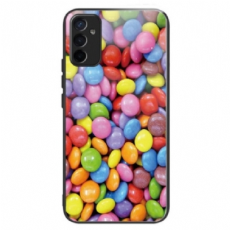 Capa Para Samsung Galaxy M13 Bombons De Vidro Temperado