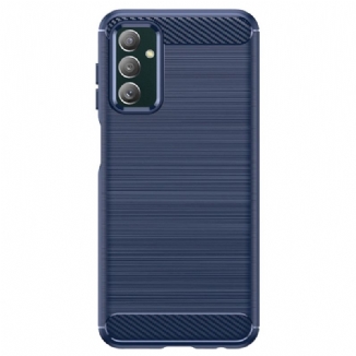 Capa Para Samsung Galaxy M13 Fibra De Carbono Escovada