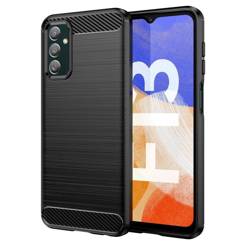 Capa Para Samsung Galaxy M13 Fibra De Carbono Escovada