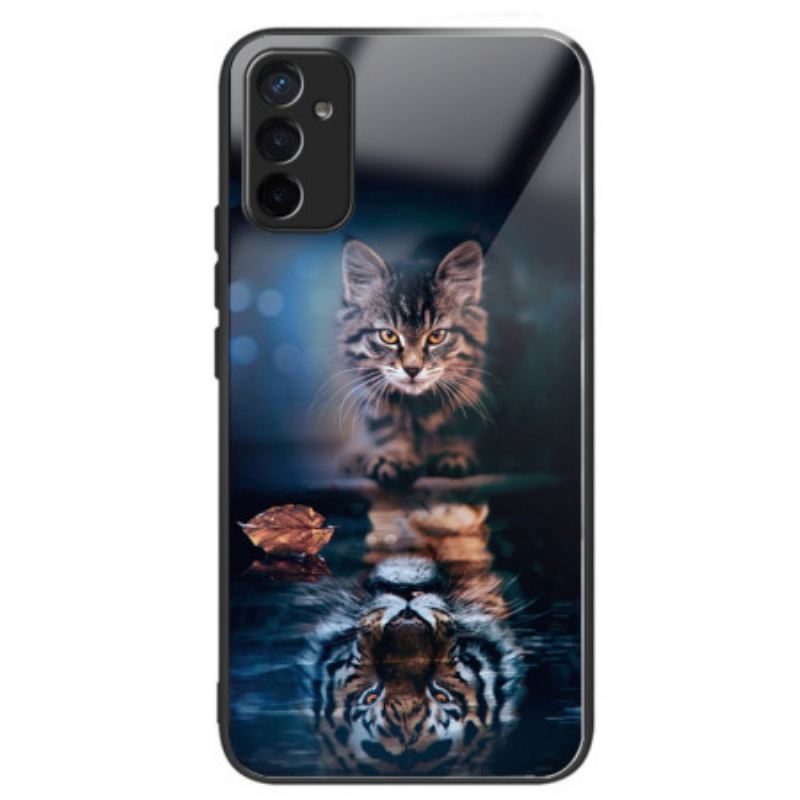 Capa Para Samsung Galaxy M13 Gato De Vidro Temperado